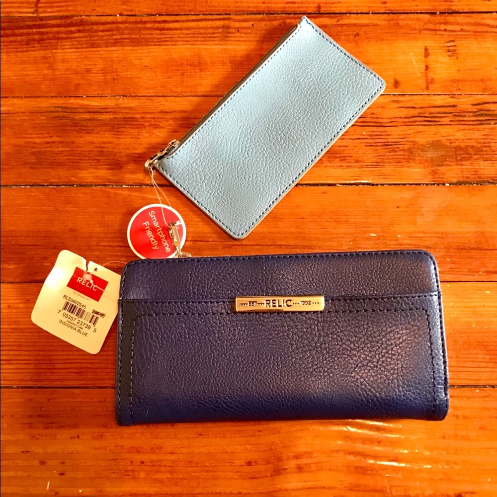RELIC 2 Piece Wallet With Tags